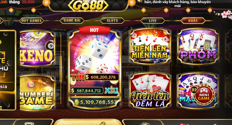 Giới thiệu cổng game tài xỉu trực tuyến hàng đầu - Go88